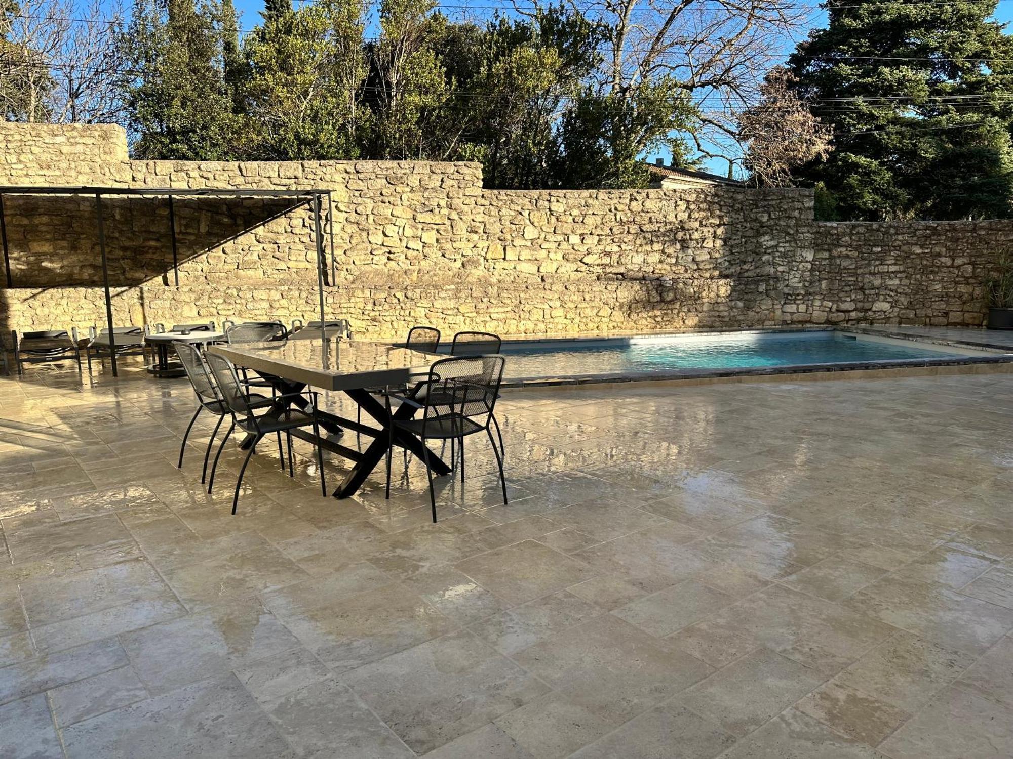 Appartement Avec Piscine Privee Dans Residence Pour 6 Personnes Uzès Exterior foto