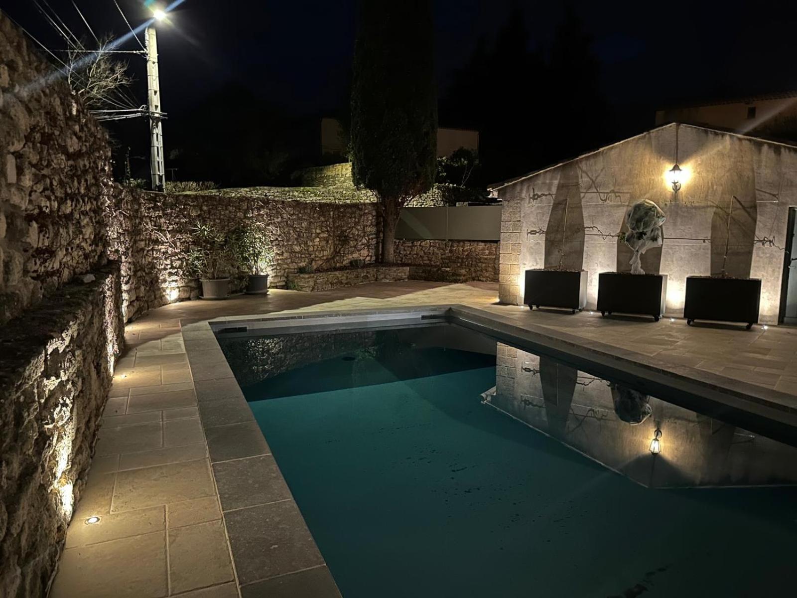 Appartement Avec Piscine Privee Dans Residence Pour 6 Personnes Uzès Exterior foto